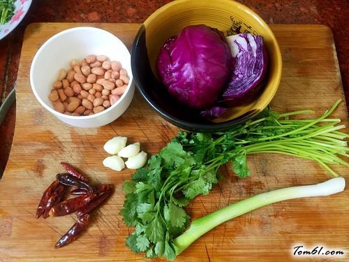 【糖醋凉拌紫甘蓝】