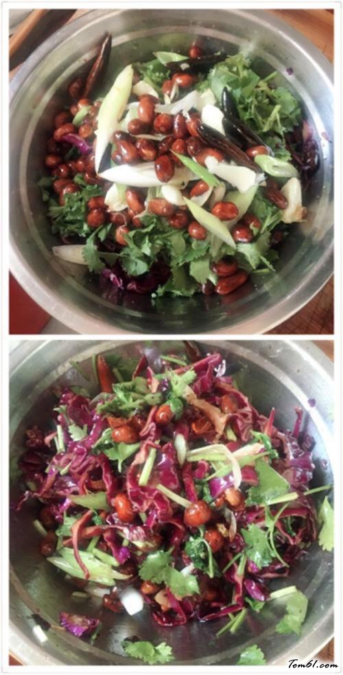 【糖醋凉拌紫甘蓝】