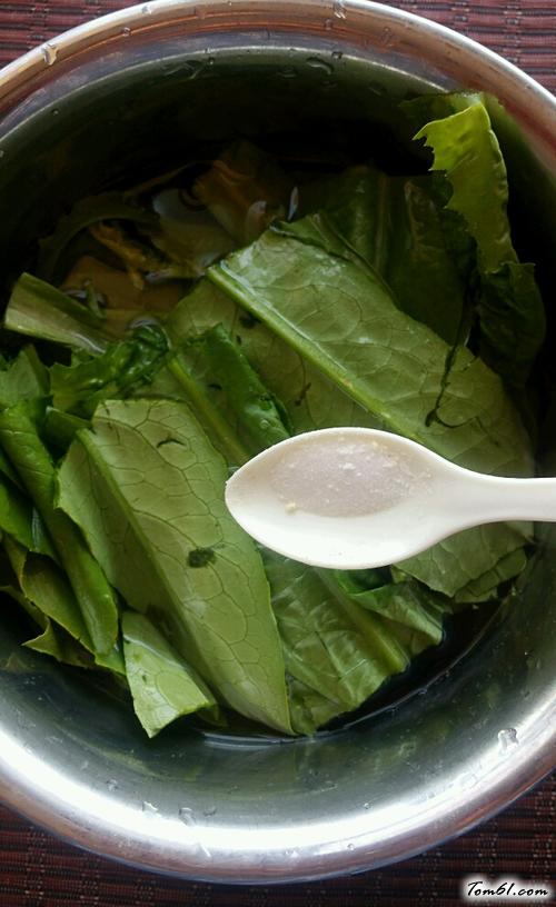 【麻酱油麦菜】