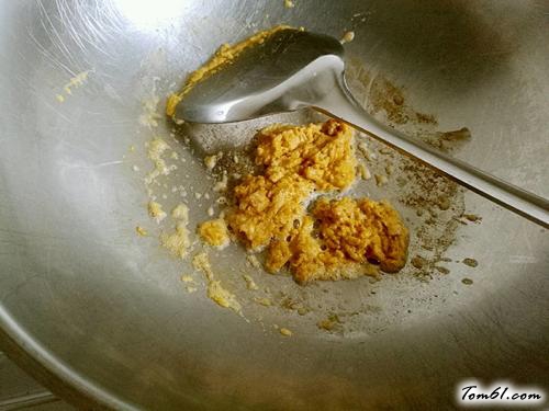 【咸蛋黄凉拌黄瓜】