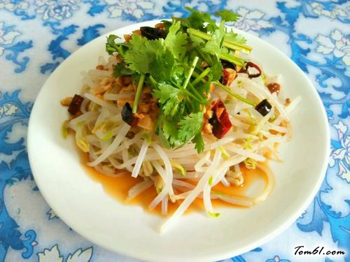 【凉拌绿豆芽】