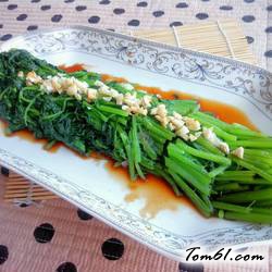 凉拌茼蒿菜的做法