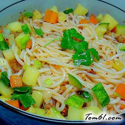 干拌江西米粉的做法