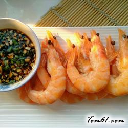 白灼虾的做法6