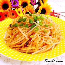 酸辣白萝卜丝的做法