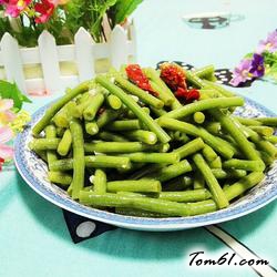 蒜泥豇豆的做法
