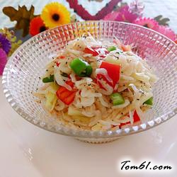 凉拌虾皮的做法