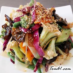 香辣大拌菜的做法