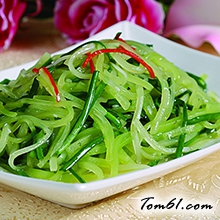爽口莴笋丝的做法