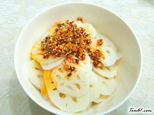 【凉拌香辣莲藕】