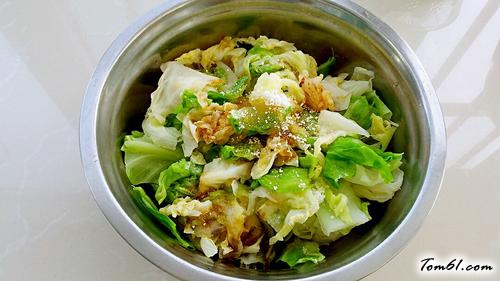 【凉拌手撕卷心菜】