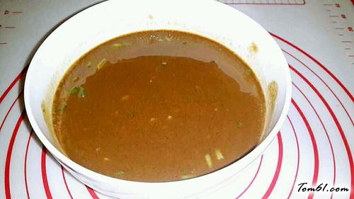 【芝麻酱拌菠菜】