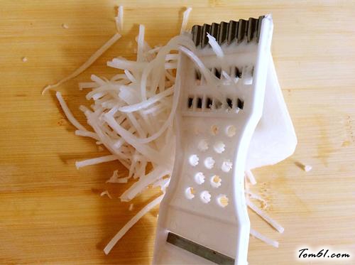 【酸辣白萝卜丝】