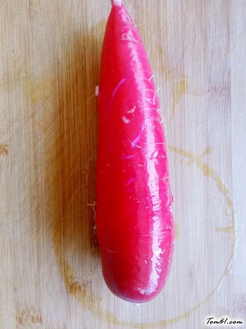 【糖醋红水萝卜】