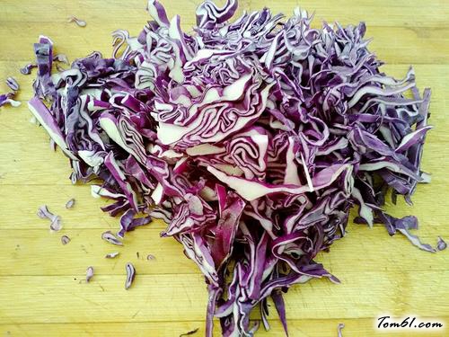 【凉拌三丝卷心菜】