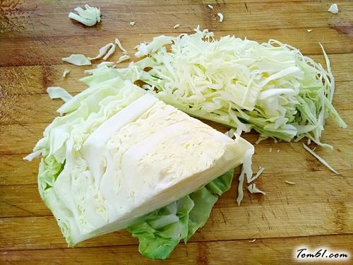 【凉拌三丝卷心菜】