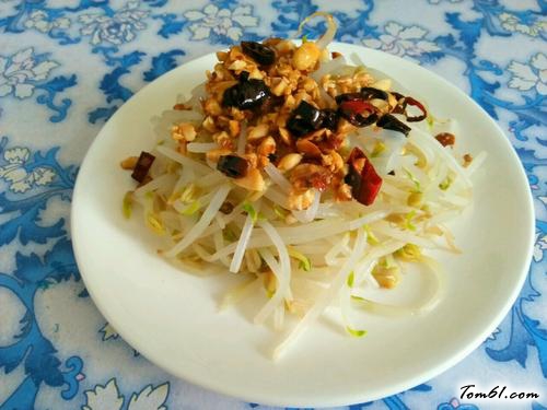 【凉拌绿豆芽】