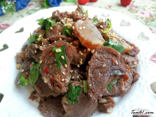 【凉拌五香牛肉】