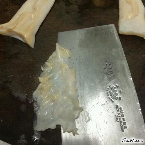 【象拔蚌刺身拼】