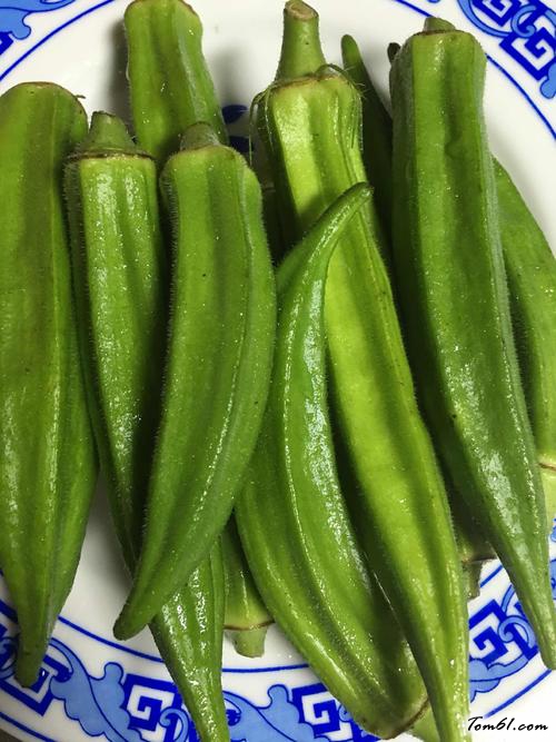 【凉拌秋葵(芥末味)】