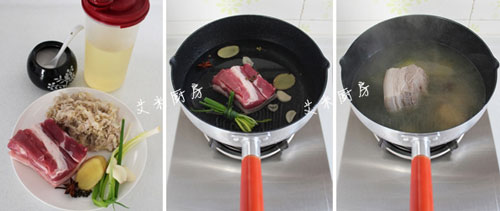 东北酸菜氽白肉的家常做法，东北杀猪菜图片1