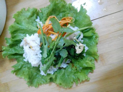 东北菜包饭的做法，东北风味的菜包饭怎么做
