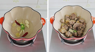 姬松茸炖土鸡腿，提高免疫力的东北家常菜图片2