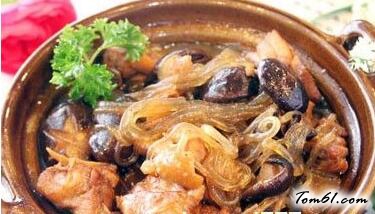 广东风味的小鸡蘑菇炖粉条怎么做