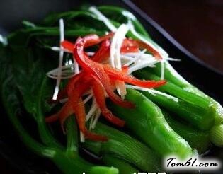 白灼芥兰怎么做好吃