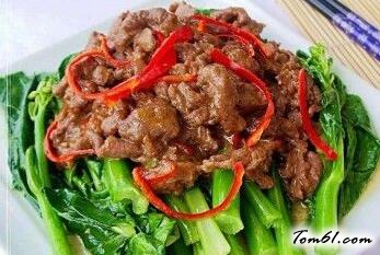 芥兰炒牛肉的做法，芥兰炒牛肉怎么做
