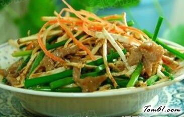 适合广东人的韭菜花炒肉丝怎么做