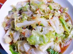 东北炒青菜，开洋白菜的做法