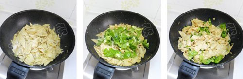 青椒炒干豆腐的做法，青椒炒干豆腐怎么做好吃图片3