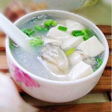福州海蛎豆腐汤的做法，异常鲜美啊