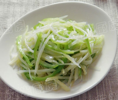 清爽好吃的东北青椒土豆丝怎么做
