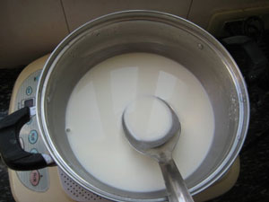 藕粉豆沙凉糕的做法，藕粉豆沙凉糕怎么做图解图片2