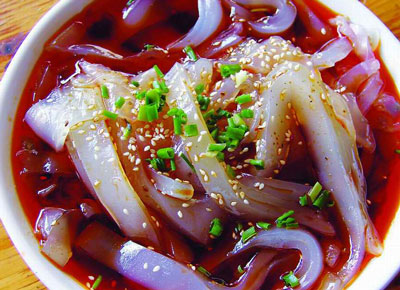 福建酸辣绿豆粉的做法及步骤详解