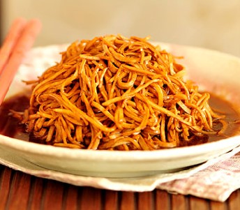 烫干丝，比大煮干丝更好吃