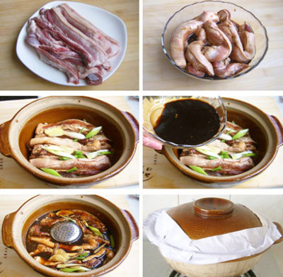 济南把子肉的家常做法图解，济南风味的把子肉怎么做图片2