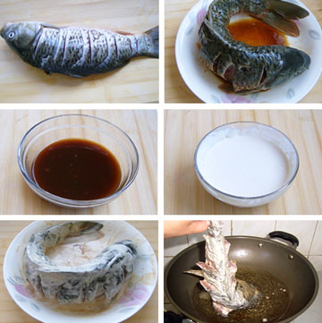 济南糖醋鲤鱼的家常做法及美味秘诀图片2