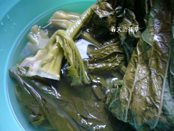 湖南水捞菜的做法图解，水捞菜怎么做好吃