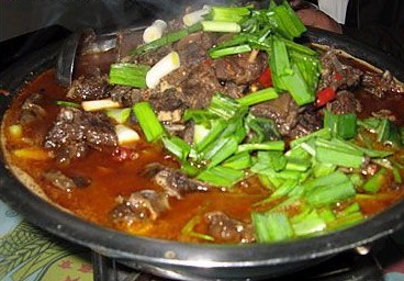湖南狗肉火锅的做法