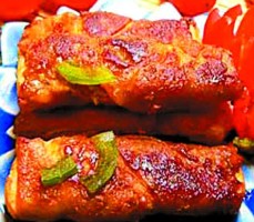 客家煎肉片豆腐卷的做法