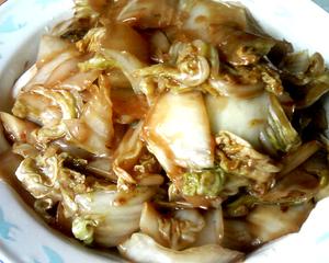 鲁式醋溜白菜的做法