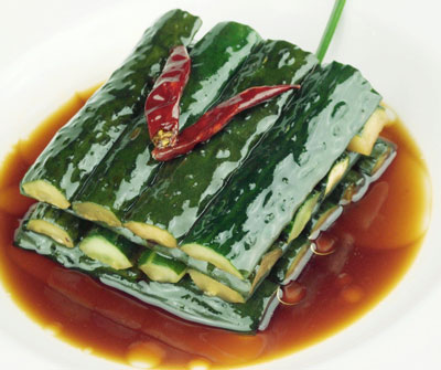 蒙古风味泡青瓜的做法，蒙古风味泡青瓜怎么