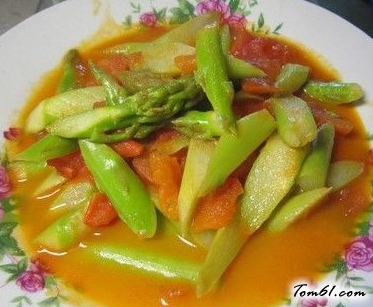 茄汁芦笋的三种常见做法
