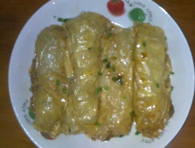 豆腐衣包肉的做法，上海豆腐衣包肉怎么做