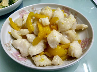 彩椒炒鱼块的做法，彩椒炒鱼块怎么做