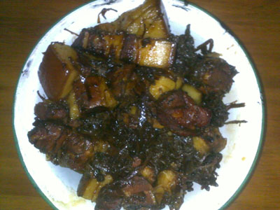 梅干菜烧肉的简单私房做法，梅干菜怎么烧肉