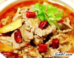 火锅风味的家常水煮牛肉做法